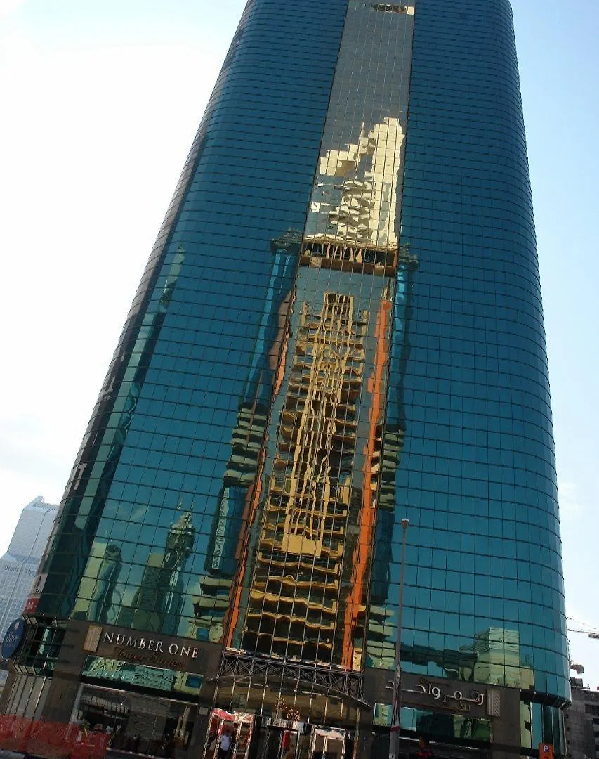 *** Hotel apartamentowy Number One Tower Suites Dubaj Zjednoczone Emiraty Arabskie